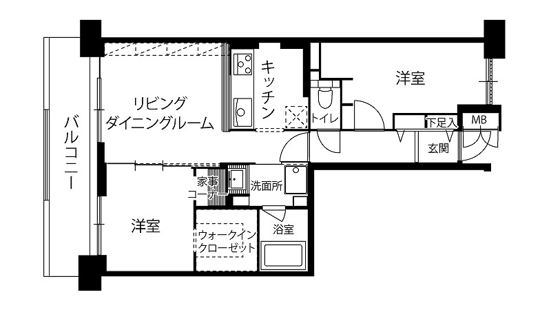 マンションリフォーム 間取り変更