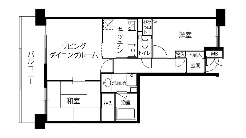 マンション間取りリフォーム